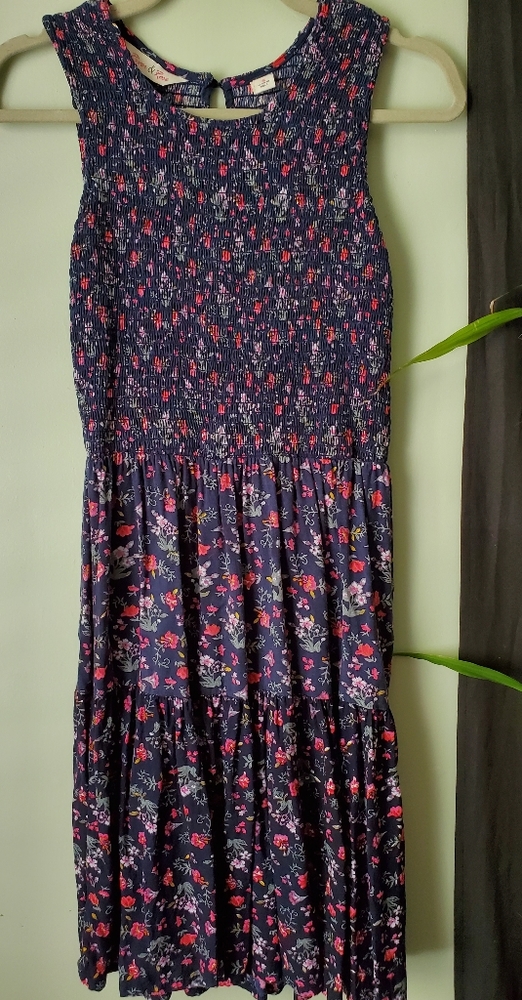 River & Rose Blue Floral Midi Dress